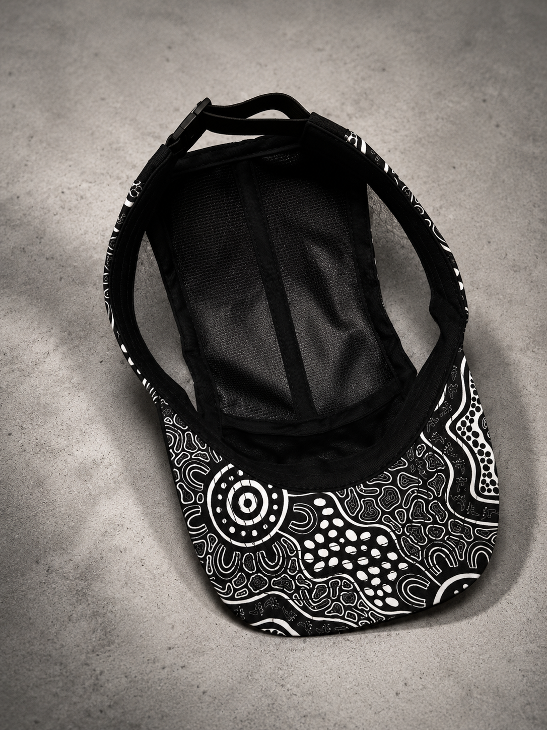 Black - Label Panel Hat