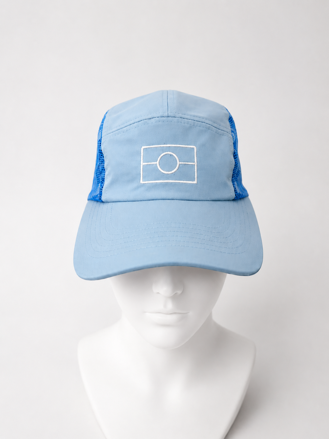 Blue - Label Panel Hat