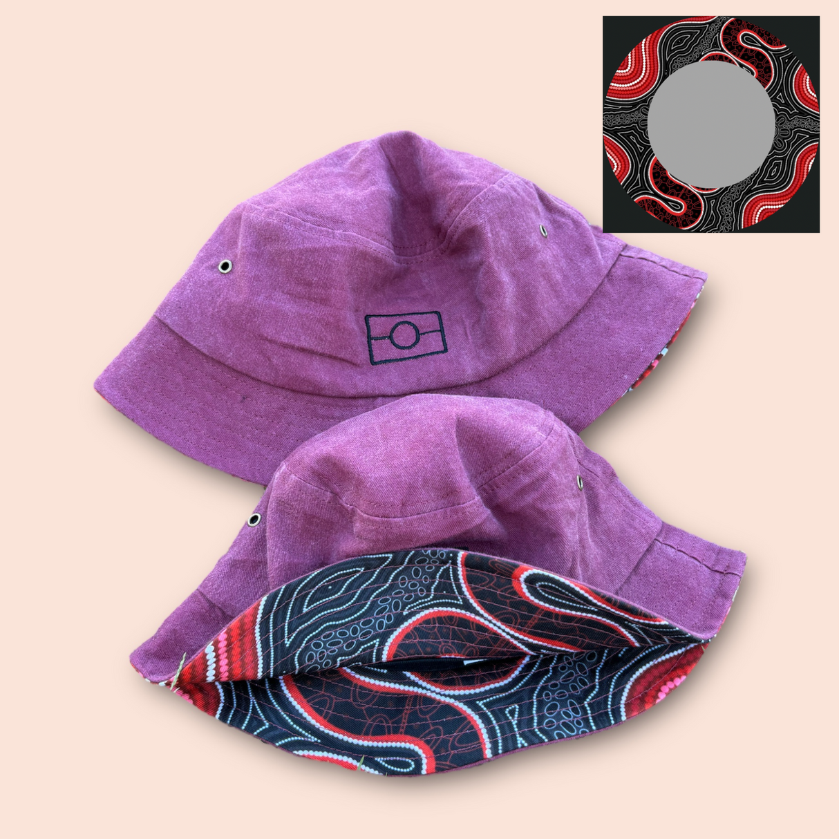 Aboriginal Flag Bucket Hat