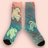 Gurlibil (Greenback Turtle) Aboriginal socks