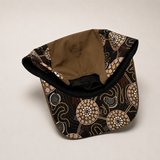Brown - Label Panel Hat