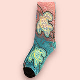 Gurlibil (Greenback Turtle) Aboriginal socks
