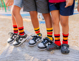 KIDS Cotton Aboriginal flag socks