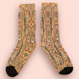 Kaarda (Goanna) Aboriginal socks