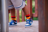 KIDS Cotton Aboriginal flag socks