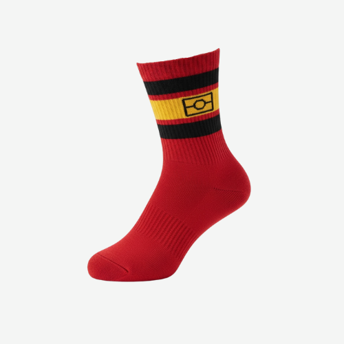KIDS Cotton Aboriginal flag socks