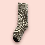 Mandja (gathering) Aboriginal socks