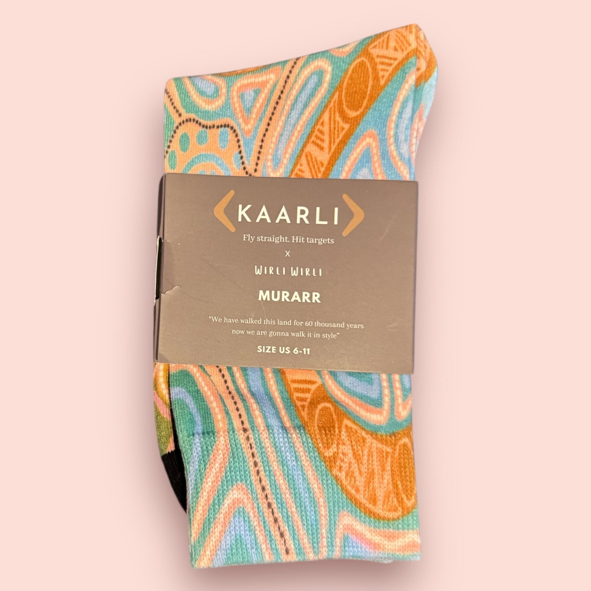 Murarr (pronounced murard) Aboriginal socks