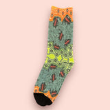 Booyi (Southwestern Snake-Necked Turtle) Aboriginal socks