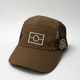 Brown - Label Panel Hat
