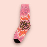 Ngar dang wer mandja (Hunt and Gather) Aboriginal socks