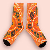 Bandang dandjoo (all together ) Aboriginal socks