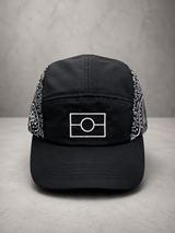 Black - Label Panel Hat