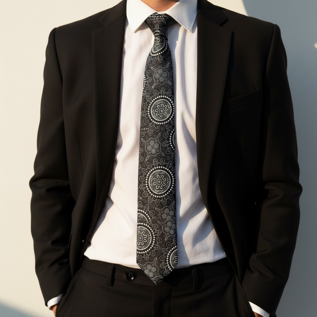Mandja (gathering) Aboriginal Tie