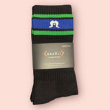 Cotton TSI flag socks - Black